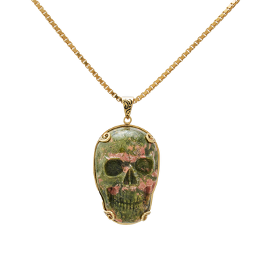 Dije Calavera grande con Unikita